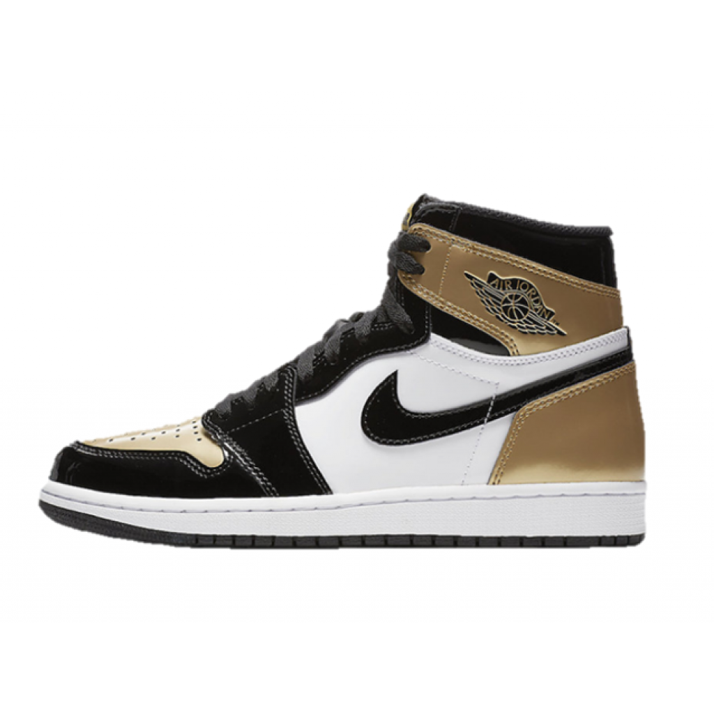 Gold toe jordan 1 footlocker best sale